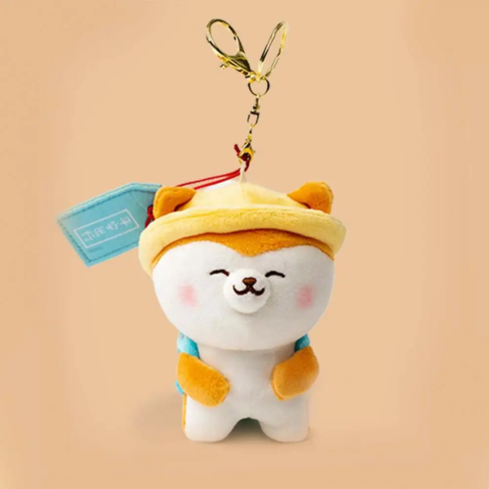 

Gift High-quality Cute Mini Shiba Inu Dog Key Pendant Lightweight Plush Key Pendant Safe for Anniversary Gift