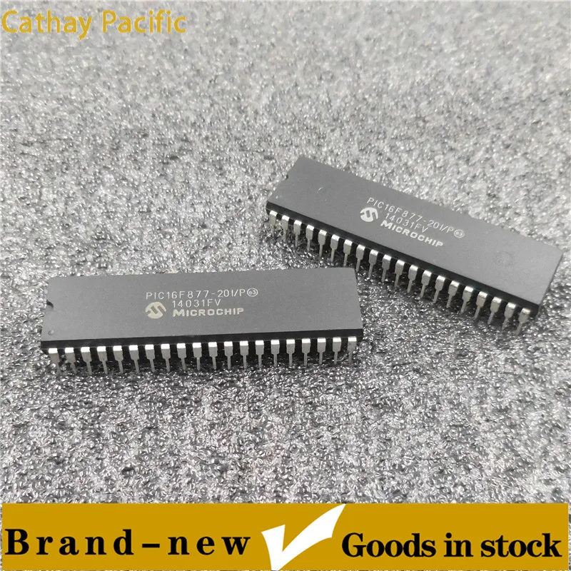 

PIC16F877-20I/P in-line PDIP-40 microcontroller chip MCU new original can be equipped with a single