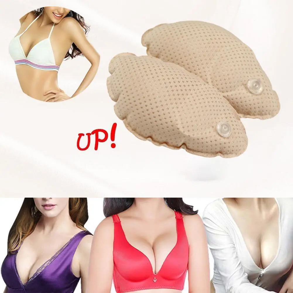 Регулируемый надувной бюстгальтер с эффектом пуш-ап | Женская одежда
