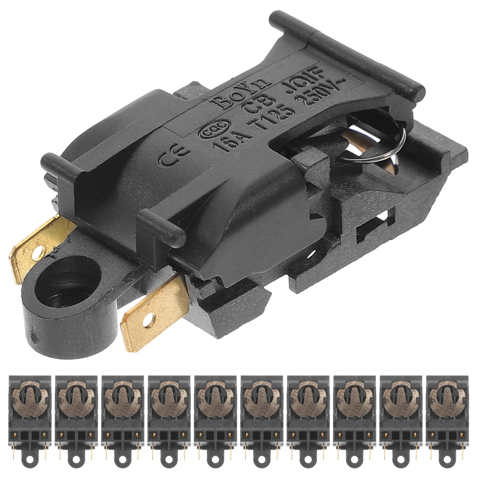 

12 Pcs Oven Thermostat Switch Water Heater Tea Kettle Switch Limit Control Thermal Water Kettle Switch Thermal Switch