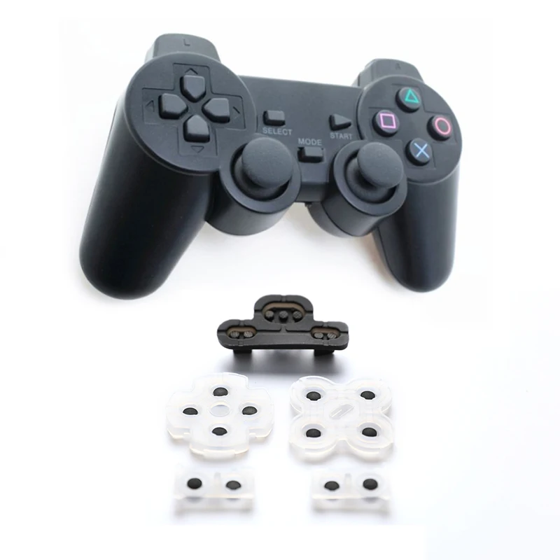 

5 шт., резиновая Мягкая задняя панель для Ps3