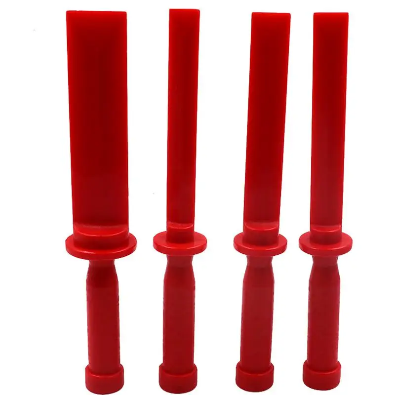 

Car Tool Kit Automotive 4pcs Balance Block Nylon Blade Auto Tools Steel Ring Pry Tool Set For Car Door Panel Dashboard And