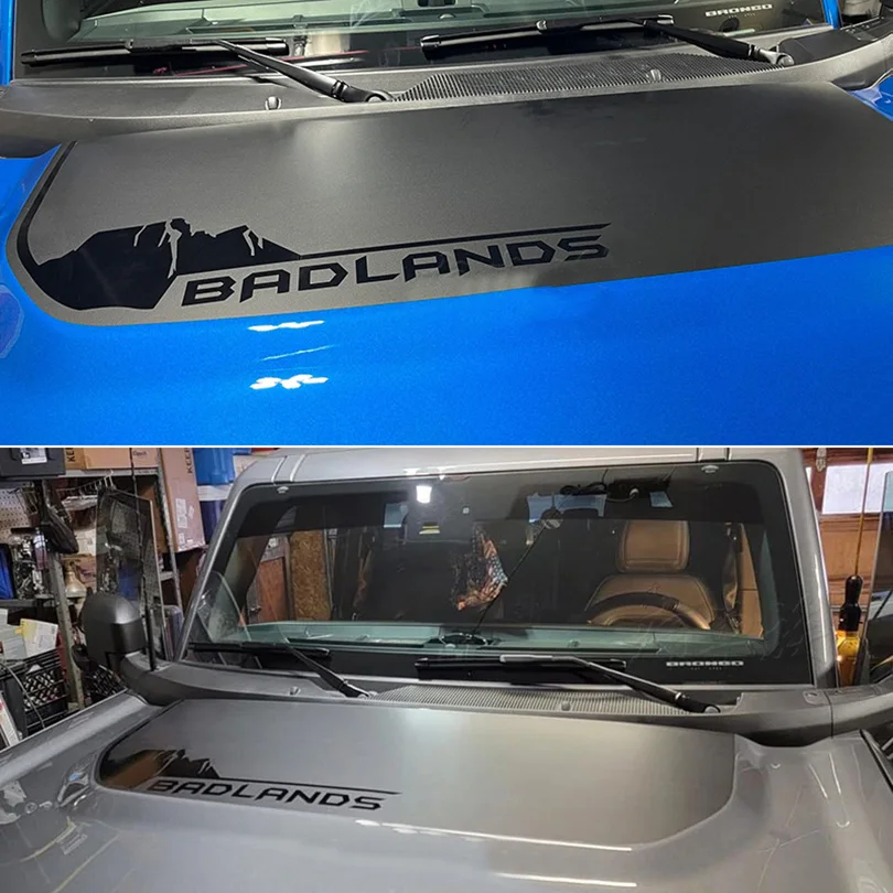 

Матовая наклейка на капюшон в стиле ретро, верхняя наклейка для карт, компасов, графики для внедорожников и гор, переводная наклейка для Ford Bronco 2021 2022 2023