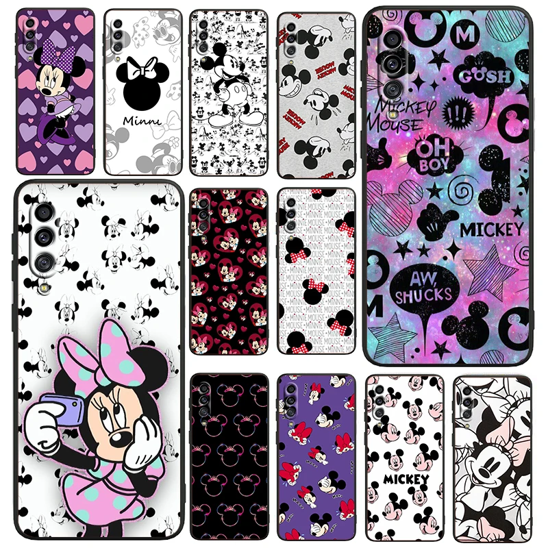 

Mickey mouse print For Samsung Galaxy A90 A80 A70 S A60 A50S A30 S A40 S A2 A20E A20 S A10S A10 E Black Phone Case