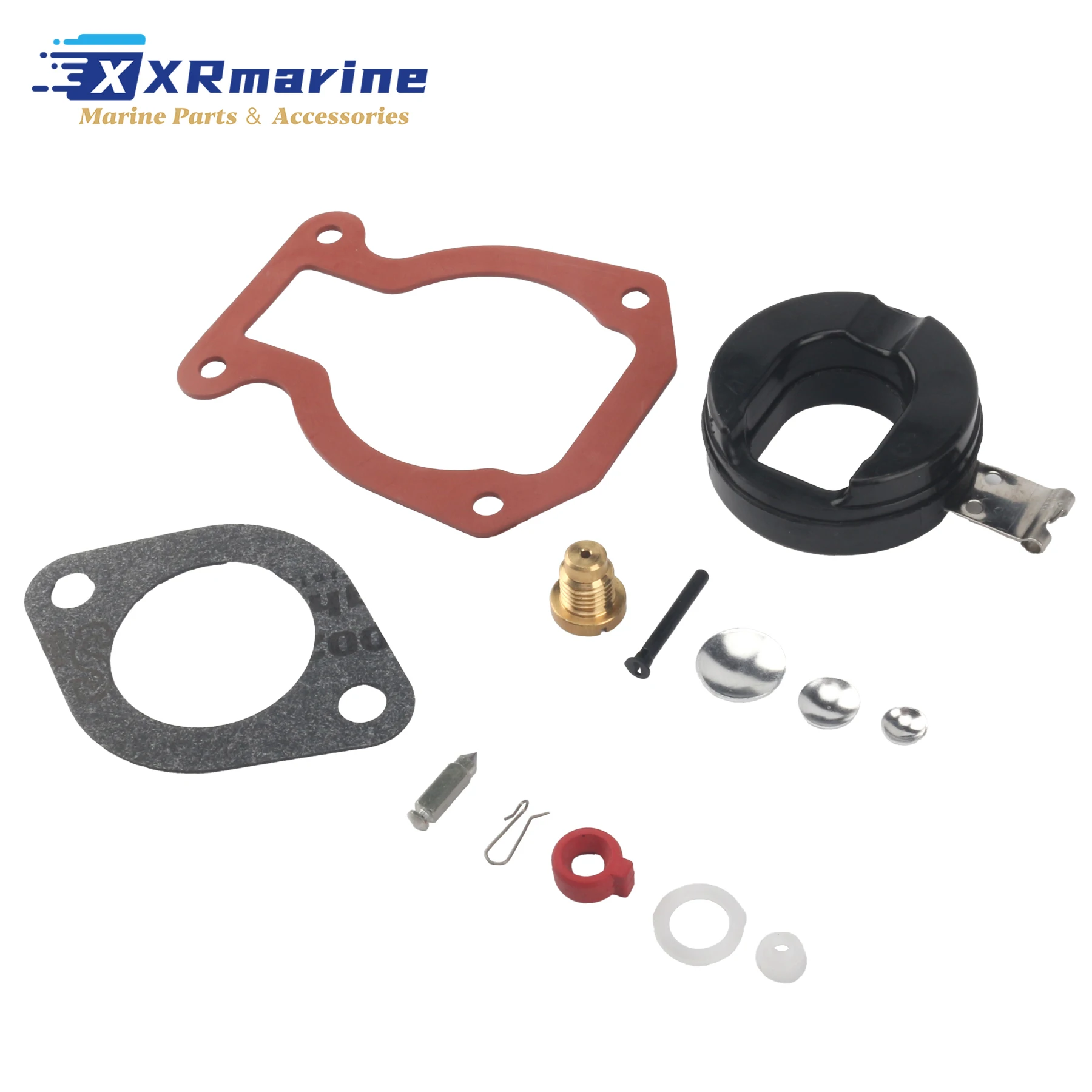 Ремкомплект карбюратора 0398453 для лодочных моторов Johnson Evinrude 9.9, 15, 75 л.с. J15 75E, замена 398453, 765574, 18-7223 (art.: 3920da5705f12) - 3920da5705f12