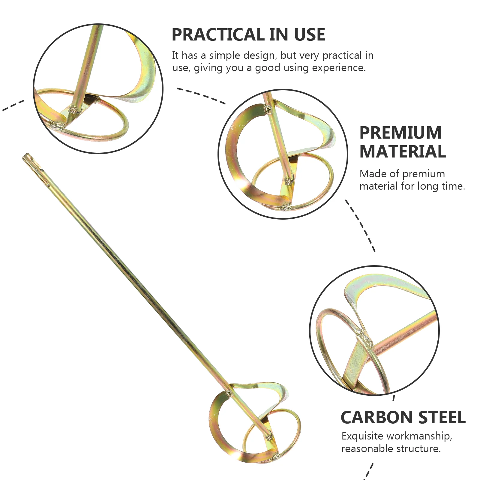Электроинструменты Электрическая дрель Стержень для перемешивания грязевой