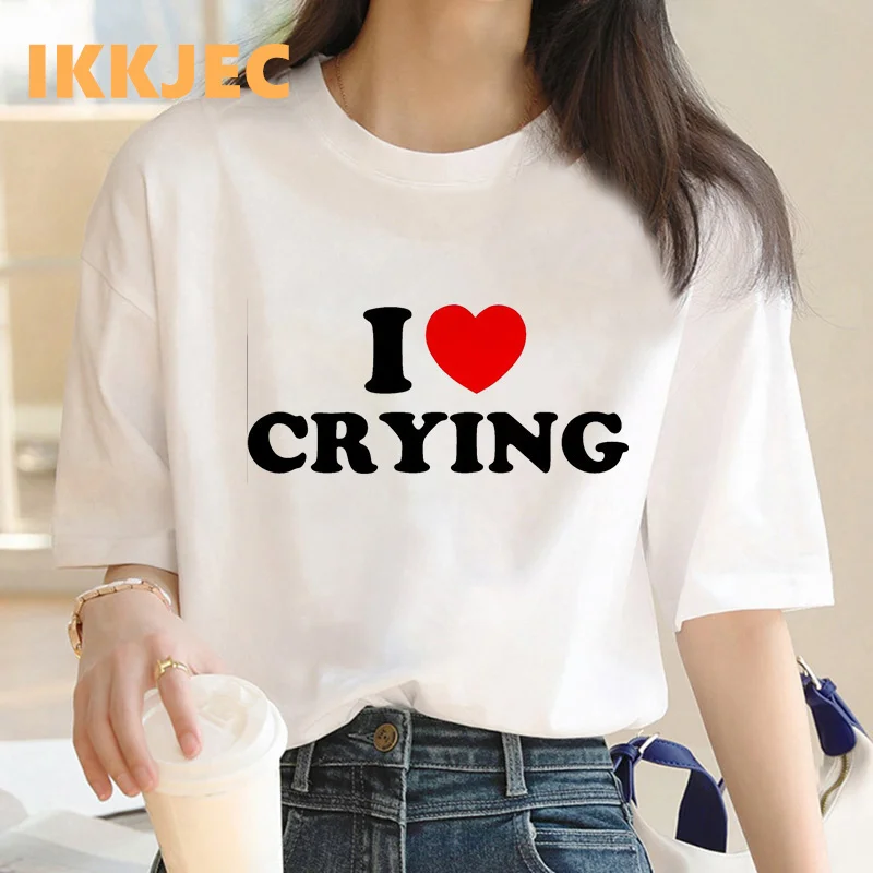 

i heart shirts y2k clothes women y2k clothes kawaii Korea harajuku print clothes aesthetic