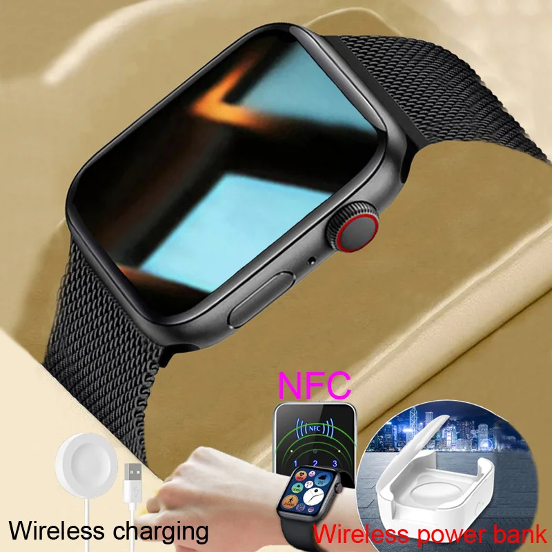 

Смарт-часы IWO, серия 7, оригинальные Смарт-часы с функцией звонка, NFC, Беспроводная зарядка, 2022 дюйма, для мужчин и женщин, для Android IOS Huawei, новинк...