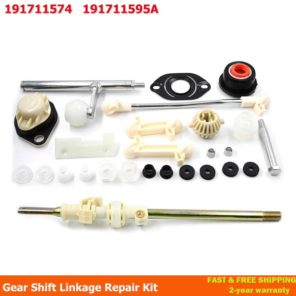 

Car Gearbox Gear Shift Linkage Repair Kit For VW GOLF JETTA MK2 1983-1992 Gear Shifting Repair 191711574 191711595A 191798116A