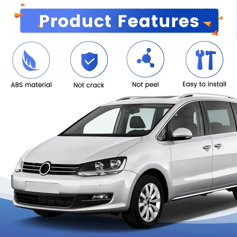 Декоративная рамка для автомагнитолы VW Touran 5T 2016-2022 8 дюймов 5TD 858 069G 5TD858069G