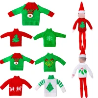 doll clothing fall winter fashion accessories sweater white red green christmas style clothes fits 11 5 inch christmas doll