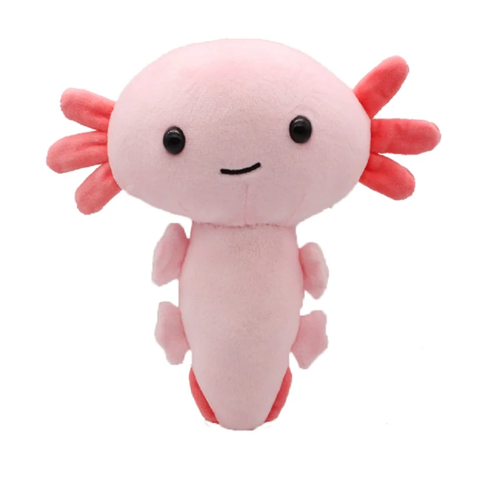 

Newest Cartoon Plush Axolotl Plush Toy Kawaii Animal Axolotl Plushies Figure Doll Toy Cartoon Pink Axolotl Stuffed Doll Gifts
