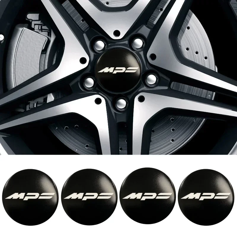 4 шт. 56/60/65 мм наклейки на колеса автомобиля для Mazda MPS Atenza Axela Demio CX3 CX5 MP MS RX7 RX8 Biante