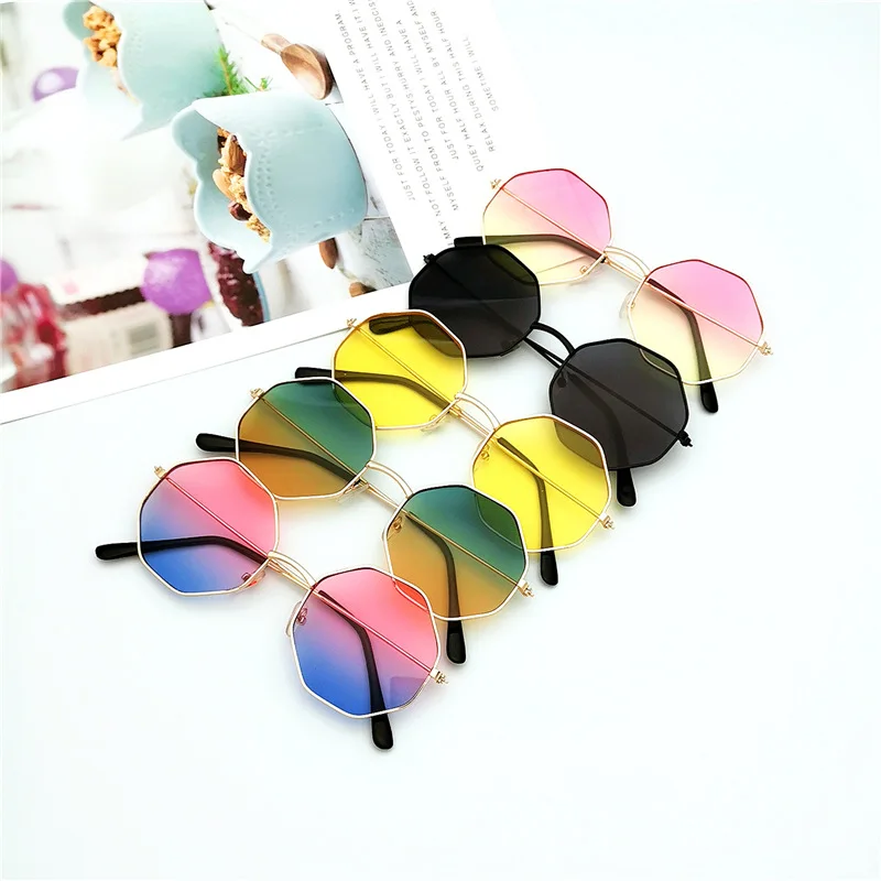 

New Personality Style Sunglasses Women Man Luxury Vintage Eyewear Color Lenses Sun Shades Glasses Oculos Feminino Accessories