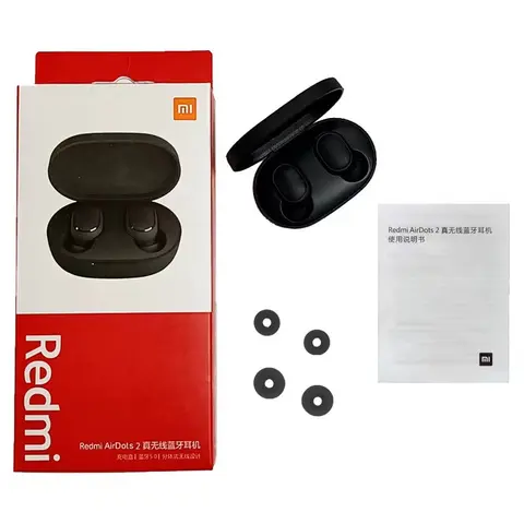 Bluetooth-наушники Xiaomi Redmi Airdots 2 портативные, с микрофоном
