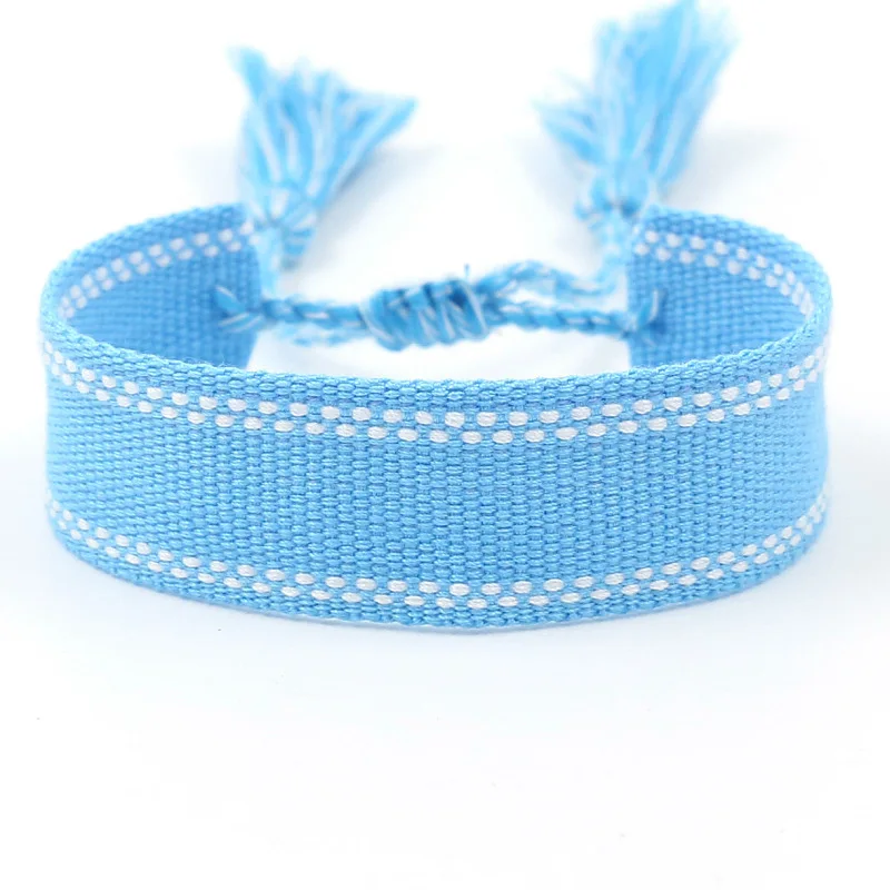 

Bohemia Friendship Tassel Bracelet for Women Fashion Cotton Rope Handmade Weaving Summer Bracelets Dropshipping