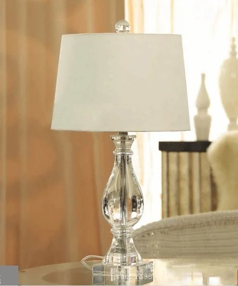 

High-end K9 Crystal Table Lamp for Living Room, Bedroom Hotel Room Bedside Lamp New Bedside Lamp Lamps for Bedroom