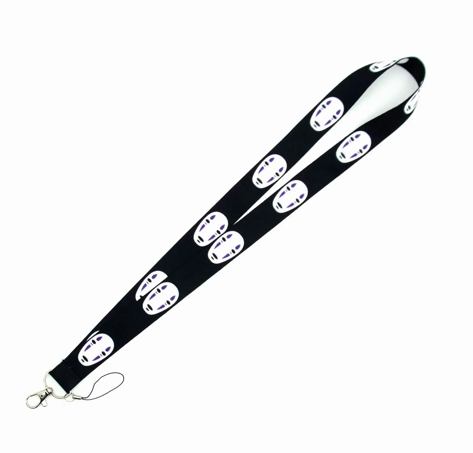 

500 PCS SPIRITED AWAY High Quality Cartoon Key Chain Lanyard Gifts For Child Students Friends Phone USB Badge Holder Necklace