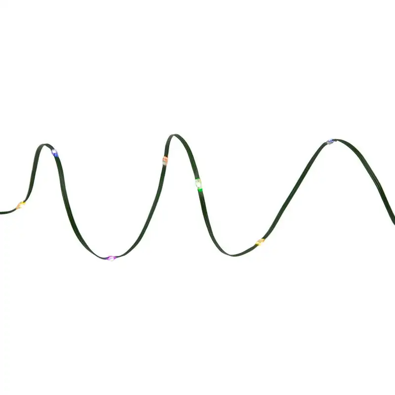 

Gorgeous Multi-Colored LED 64.5ft Fairy Light with Remote Control, Green Wire Perfect for Home Decoration Lighting.