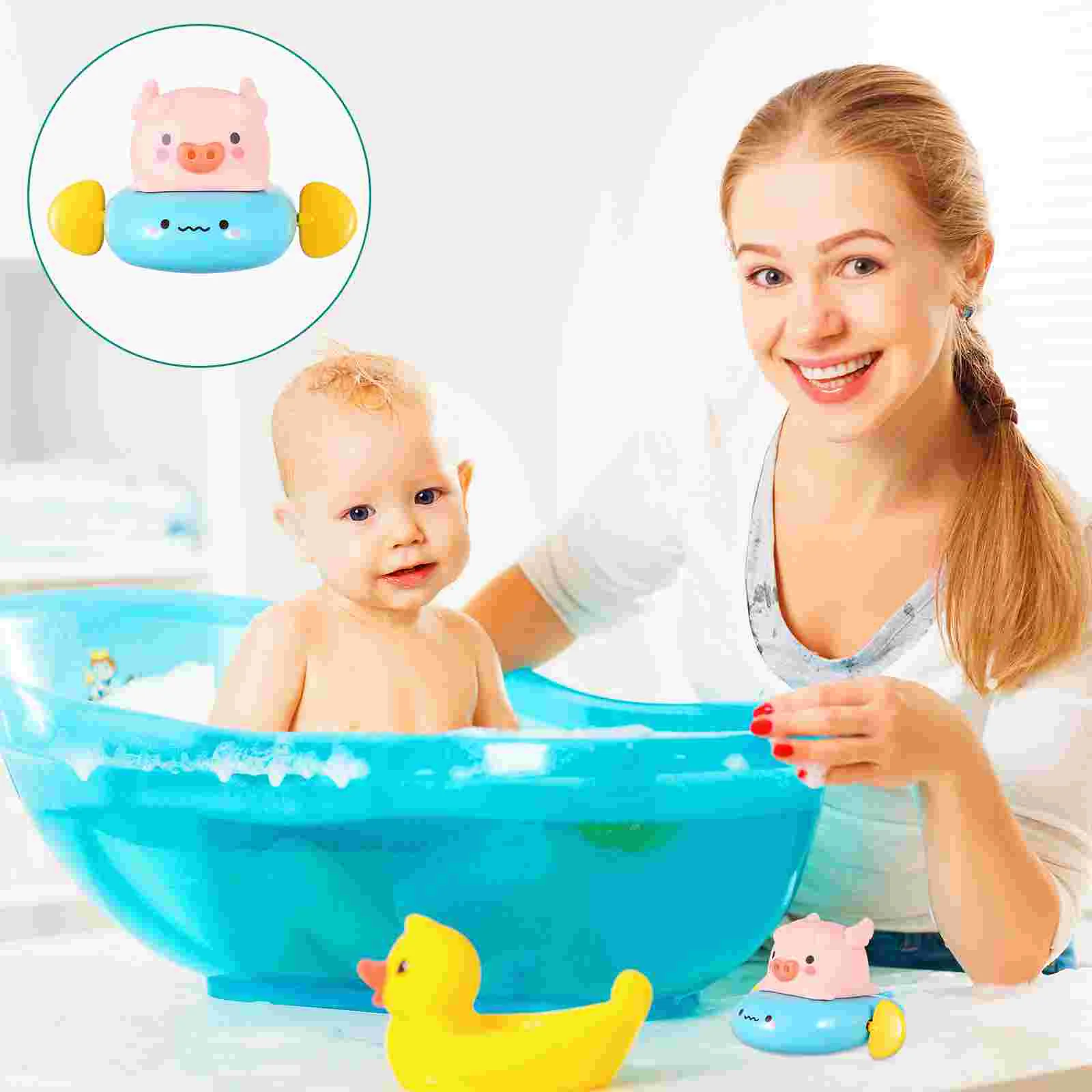 

1Pc Plastic Bath Toy Bathing Tub Toy Bathing Spouting Toy Toddlers Beach Toy