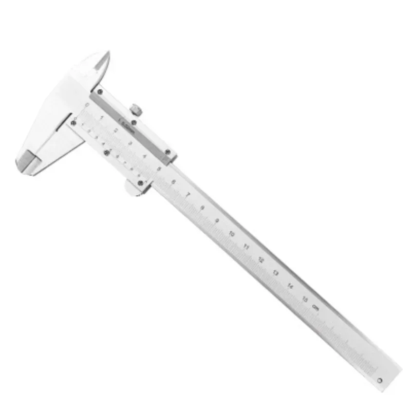 

Stainless Steel Vernier Caliper 6" 0-150mm 0.02mm Metal Calipers Gauge Micrometer Accurate Reading Caliper Measuring Tools