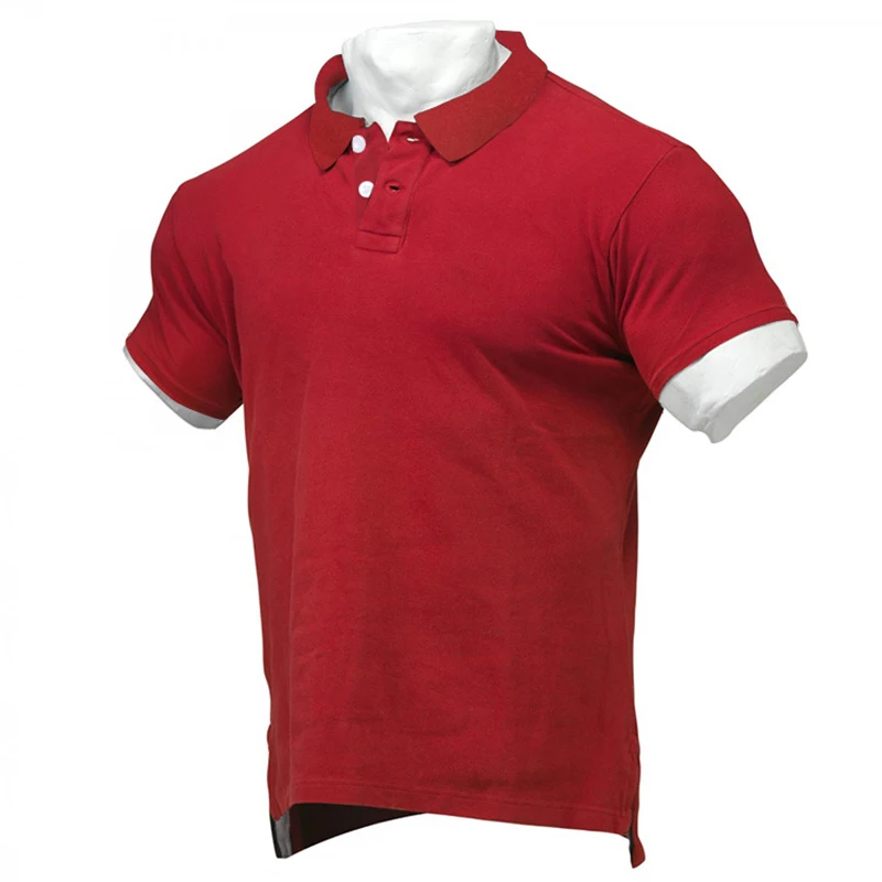 

Рубашка-поло мужская летняя Модная брендовая повседневная с коротким рукавом с отворотом Корейская версия трендовая Удобная универсальная мужская рубашка
