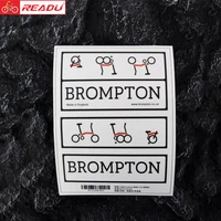 readu foldable bicycle decorative bicycle stickers bike frame sticker waterproof sticker cycling accessories bike decals