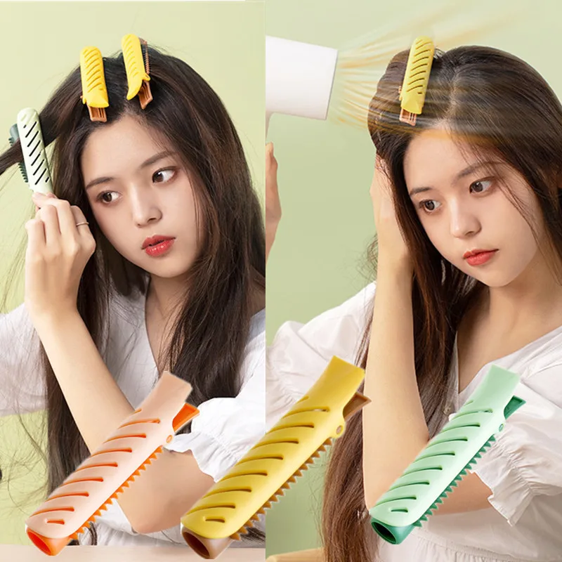 

2 Pcs Fluffy Hair Curlers Set Sleeping Overnight Reusable Hair Root Fluffy Hair Clips Women Girls Portable Hair Styling Tools