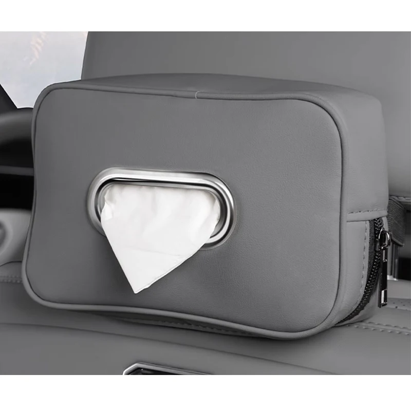 

Для DENZA N9 2025 салон автомобиля, спинка сиденья, сумка для хранения салфеток, аксессуары, органайзер для туалетной бумаги