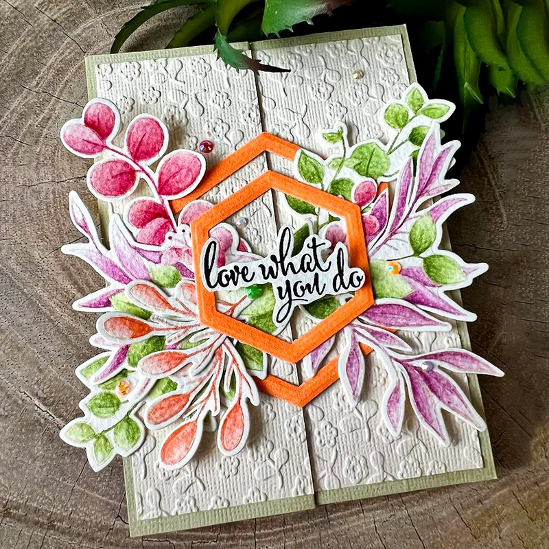 Рукавные весенние штампы с зелеными листьями прозрачный набор штампов DIY