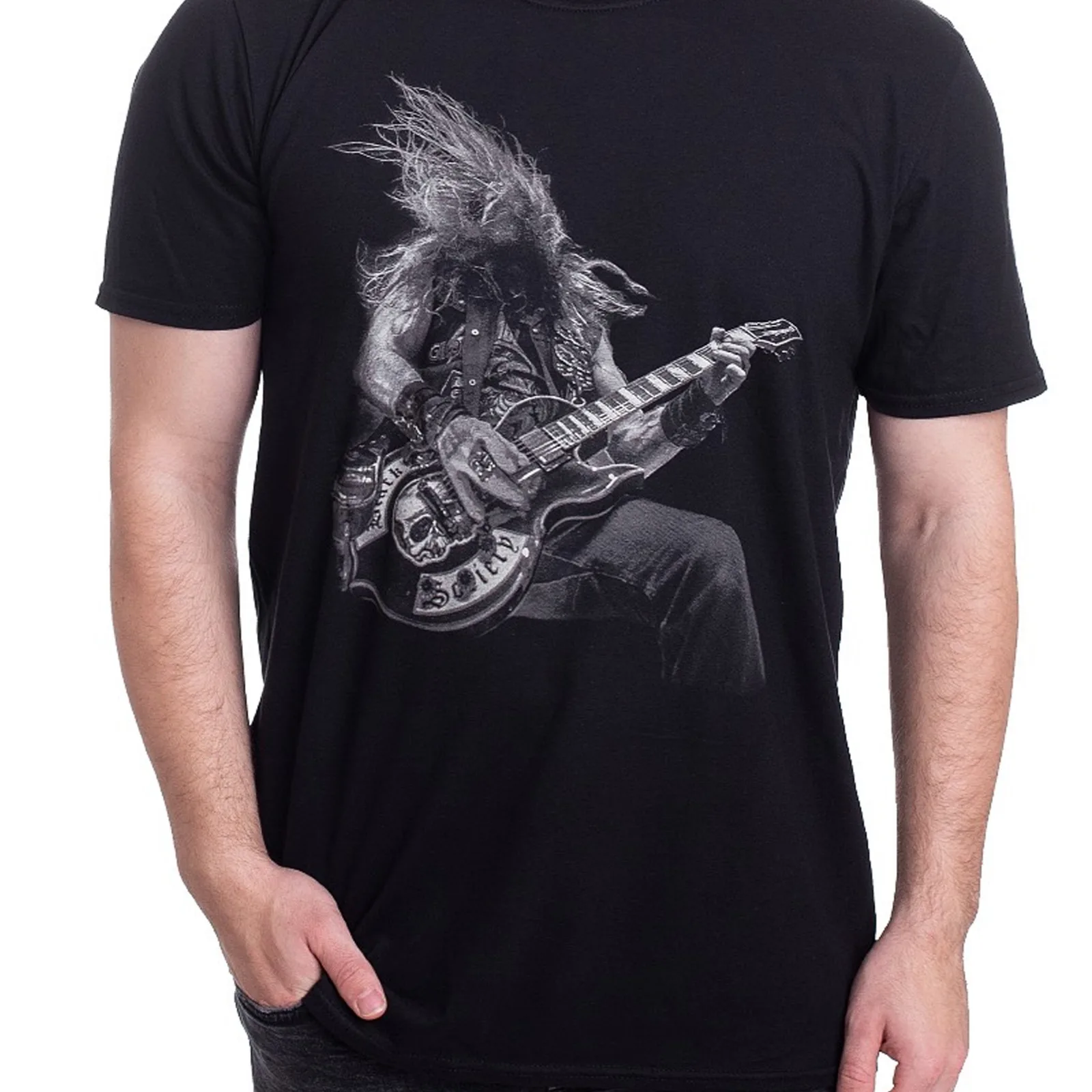 Футболка Zakk Wylde унисекс из черного хлопка, все размеры, стандартная YY1053