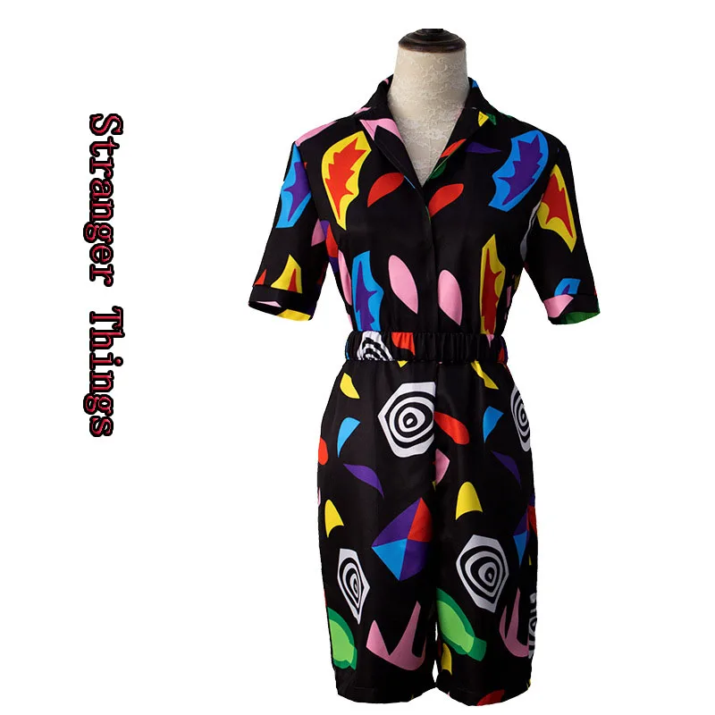 

TV Stranger Things Cosplay Costumes Uniform Shirt And Pants Outfits Halloween Carnival Suit For Women Lady Strangestory Cos