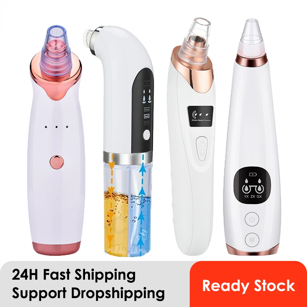 

Blackhead Remover Pore Cleaner Vacuum Suction Acne Remover Pimple Black Dot Removal Facial Cleaning Beauty Tools Face Skin Care