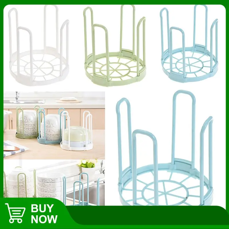 

Durable Plastic Dish Plate Fold Rack Holder Stand Dry Shelf Storage Canteen Kitchen Supplies Good Helper