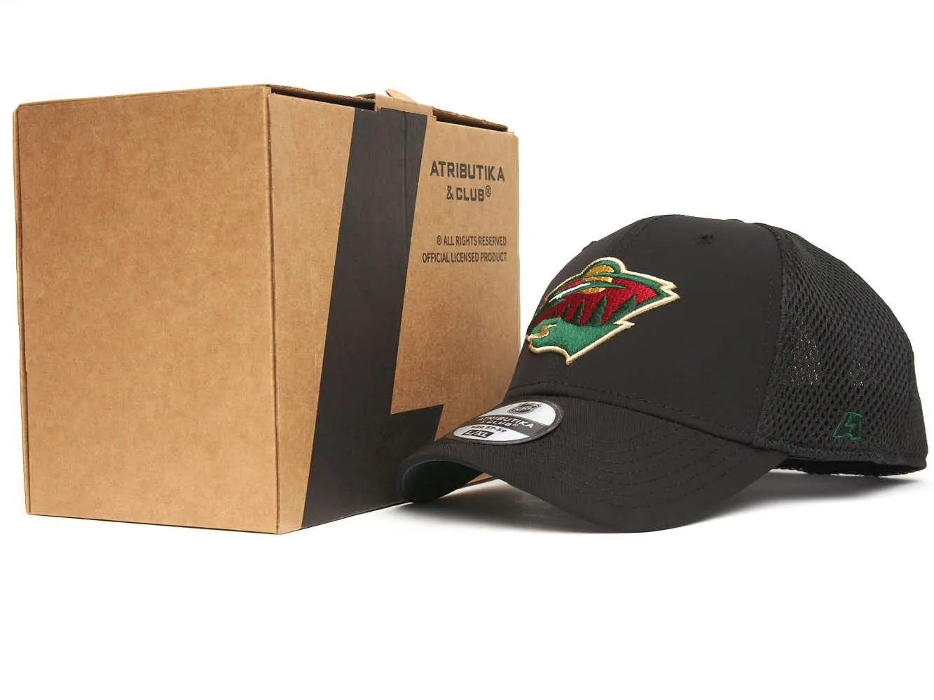 Бейсболка NHL Minnesota Wild (размер L/XL) | Спорт и развлечения