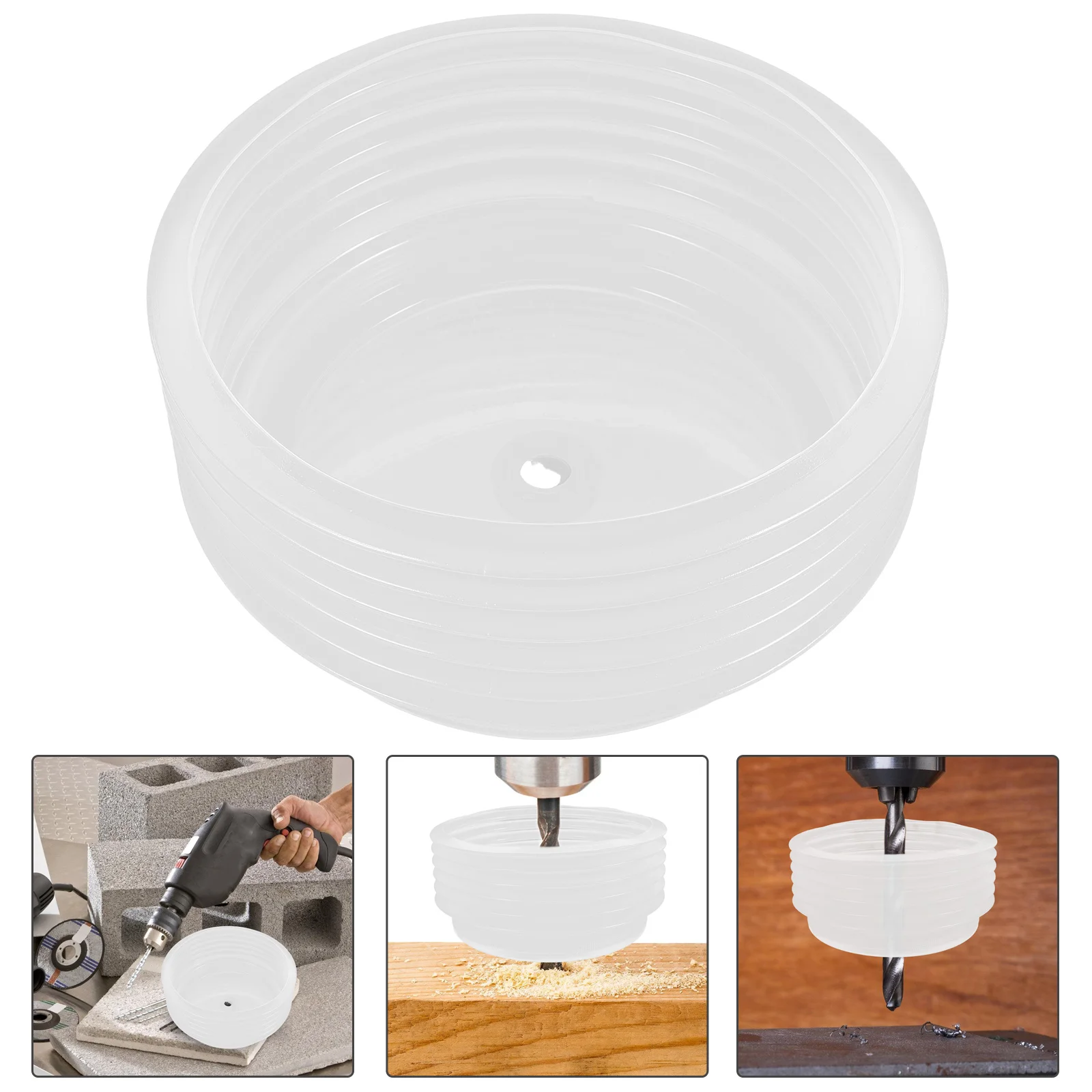 

Bowl Installing Recessed Lights Hole Saw Dust Shockproof Catcher Drill Collector