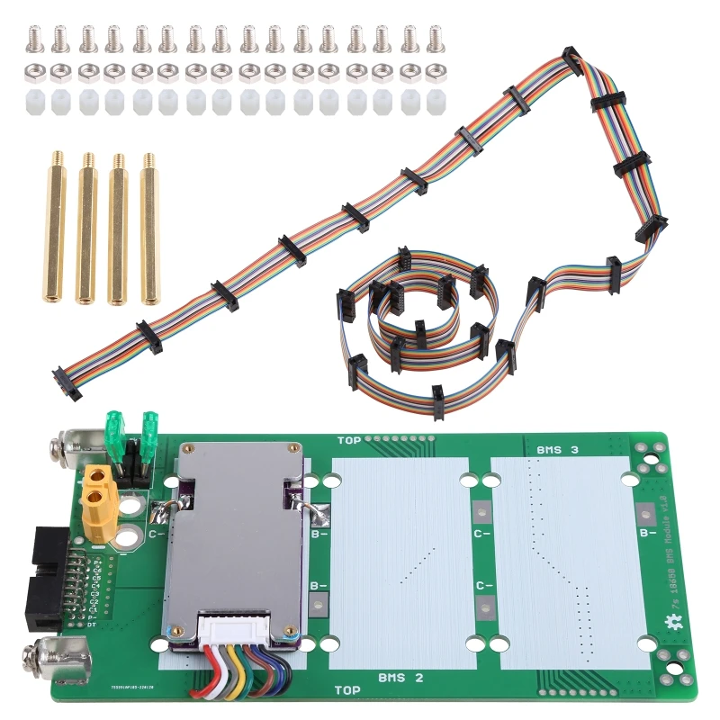 7S Power Wall Balancer PCB 18650 чехол для держателя батареи 20/40/60a Защитная панель | Электроника