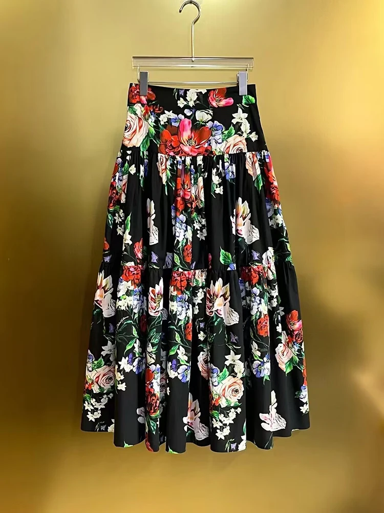 Seasixiang женские короткие топы на тонких бретельках с открытой спиной + юбка