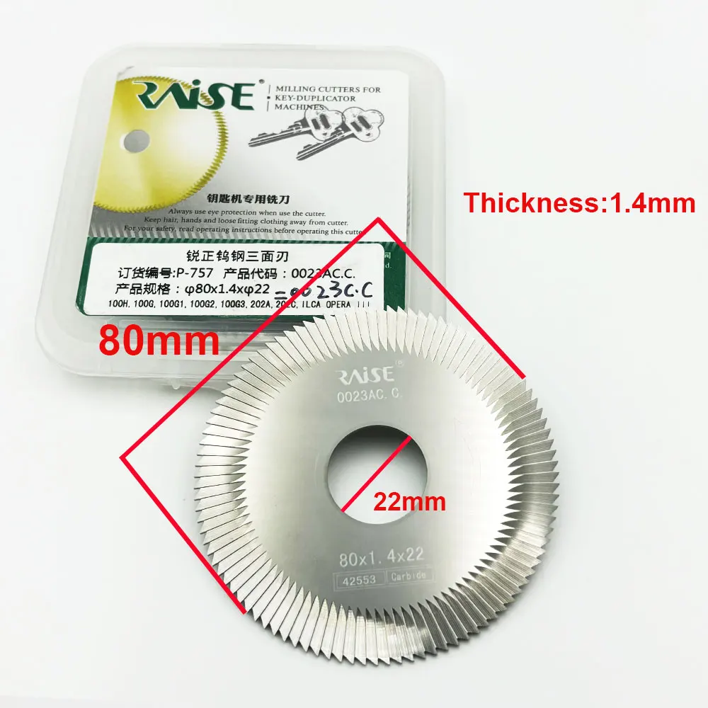 

Raise 0023C.C Твердосплавный вольфрамовый ключ, 80*1,4*22 мм*100 т, пильное полотно, мини-циркулярный резак, слесарный инструмент