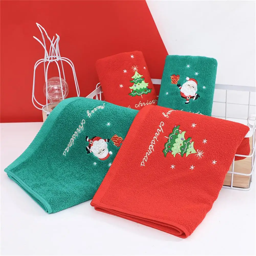 Отличное рождественское полотенце прочное легко чистящееся для рук мужское