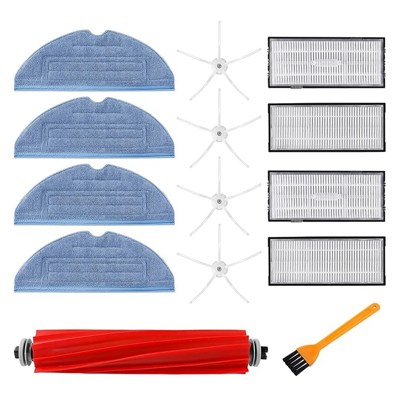 

Replacement Parts Main Brush Side Brush Hepa Filter Compatible For Roborock S7 T7S Robots Vacuums Cleaner Accessories