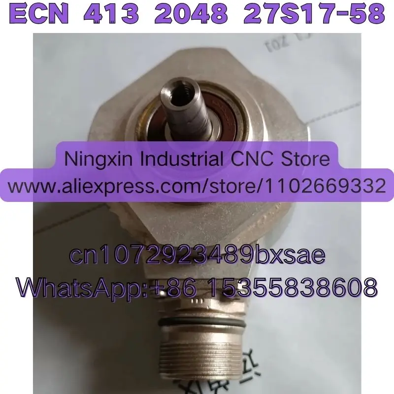 Фото Новейшая модель: Б/у энкодер ECN 413 2048 27S17-58 ID 1065932-22, проверен, исправен. №1