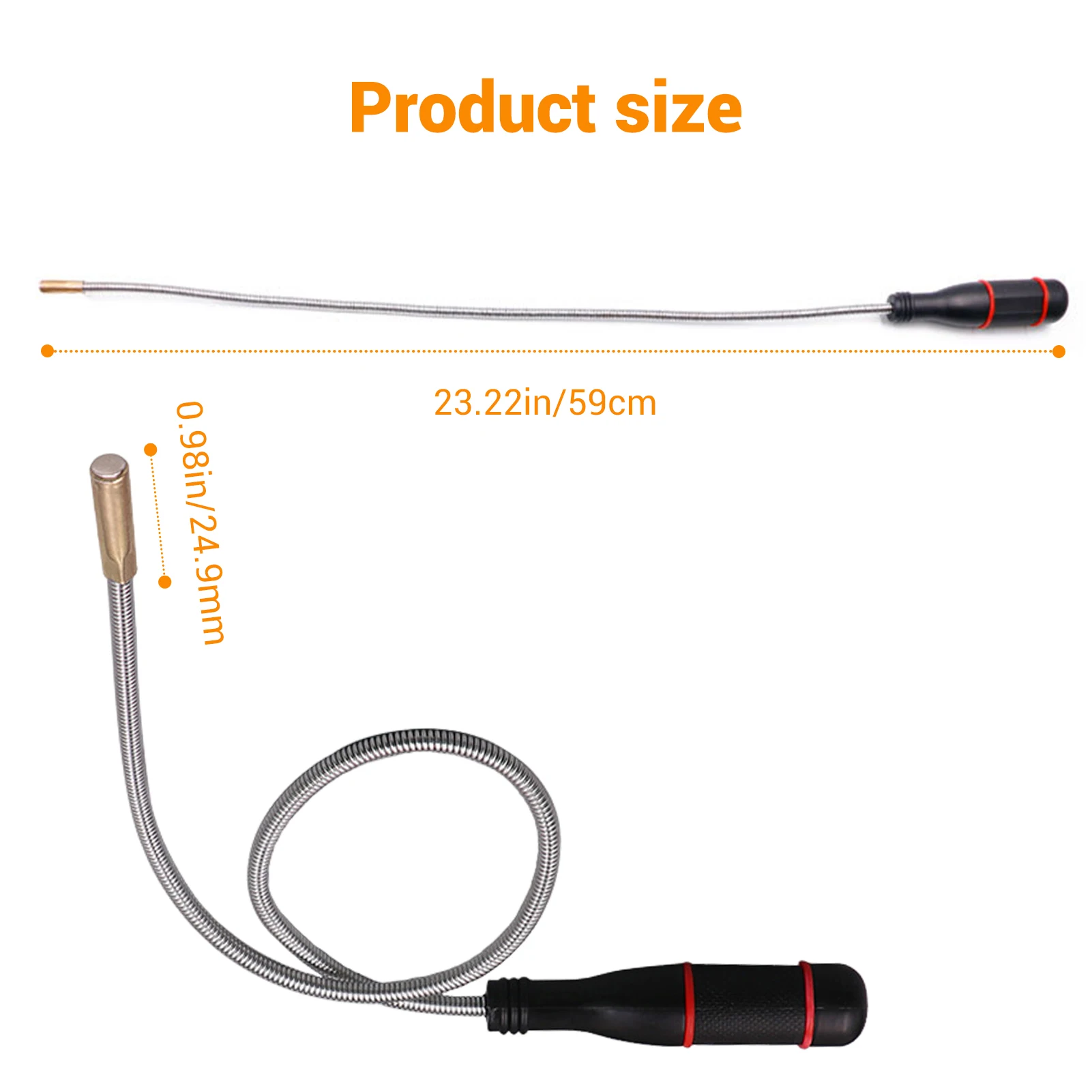 Гибкий магнитный инструмент для захвата изгиба кривая захват всасывающая штанга