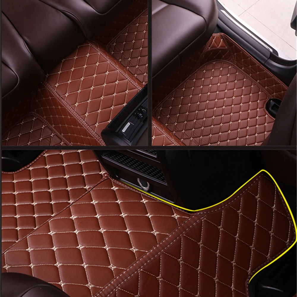 Автомобильные коврики для Peugeot 508L 2023 2022 2021 20 2019 508 2017 2016 2015-2011 Custom Fit FloorLiner Auto Foot Pads