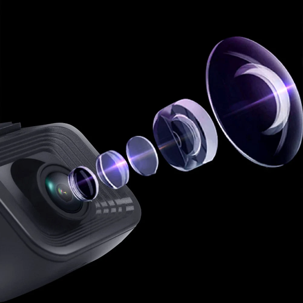 

Car Video Recorder DVR Front And Rear Dash Cam Camera Video Recorder G-Sensor With Overspeed Reminding Recorder