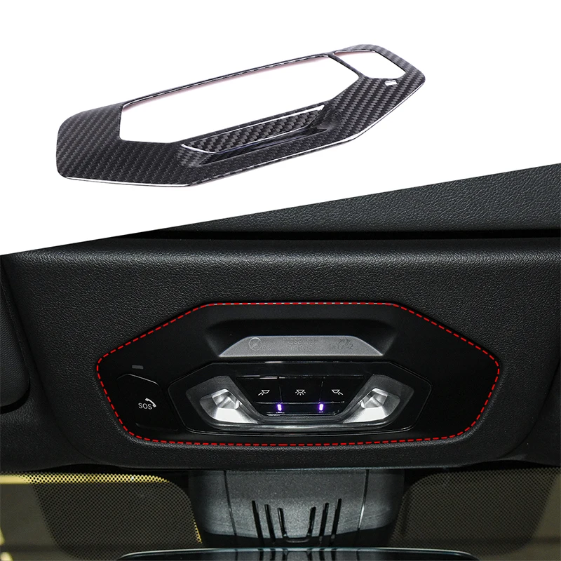 

1PCS Front Reading Lights Cover Trim For BMW 8 series G14 G15 2019-2022 Interior Reading Light Decorative Frame Car Accessories