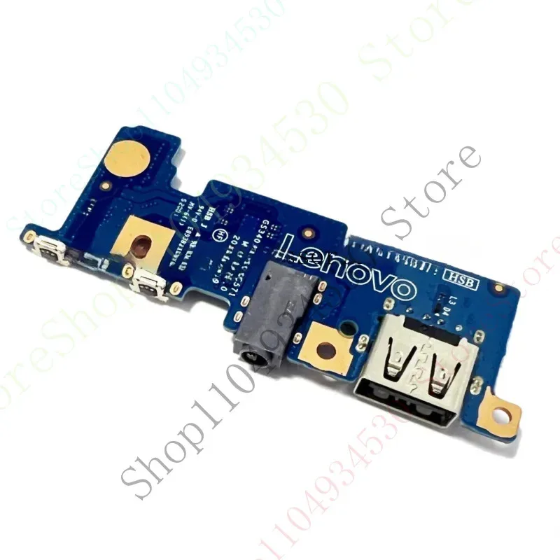 Фото QZC для Lenovo ideapad S540-13IML 81XA 5C50S25011 NS-C571 USB-аудио плата питания №1