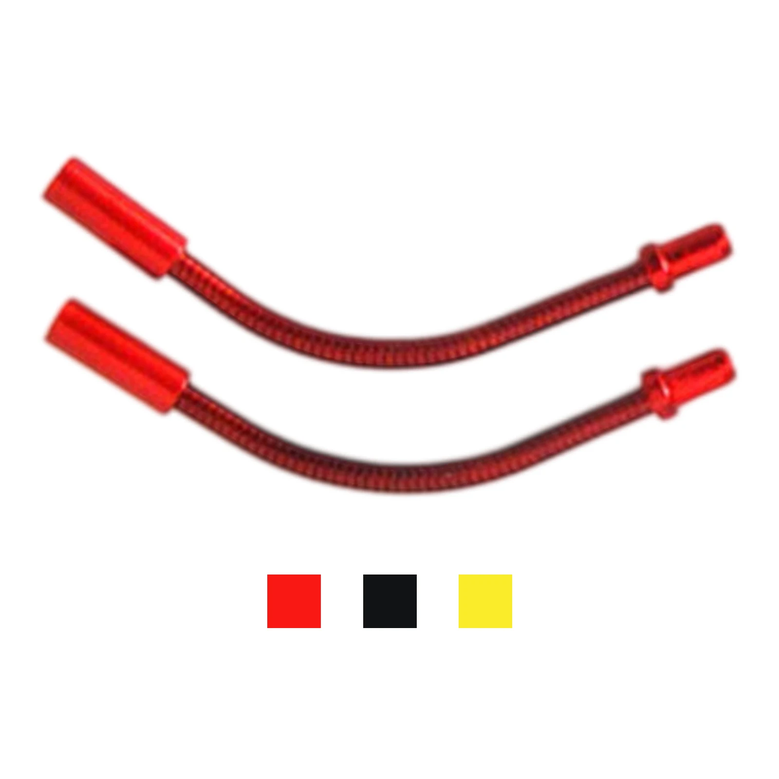 

2x Pair V Brake Noodles Cable Guides Mountain Road Bicycle Bike Front Rear