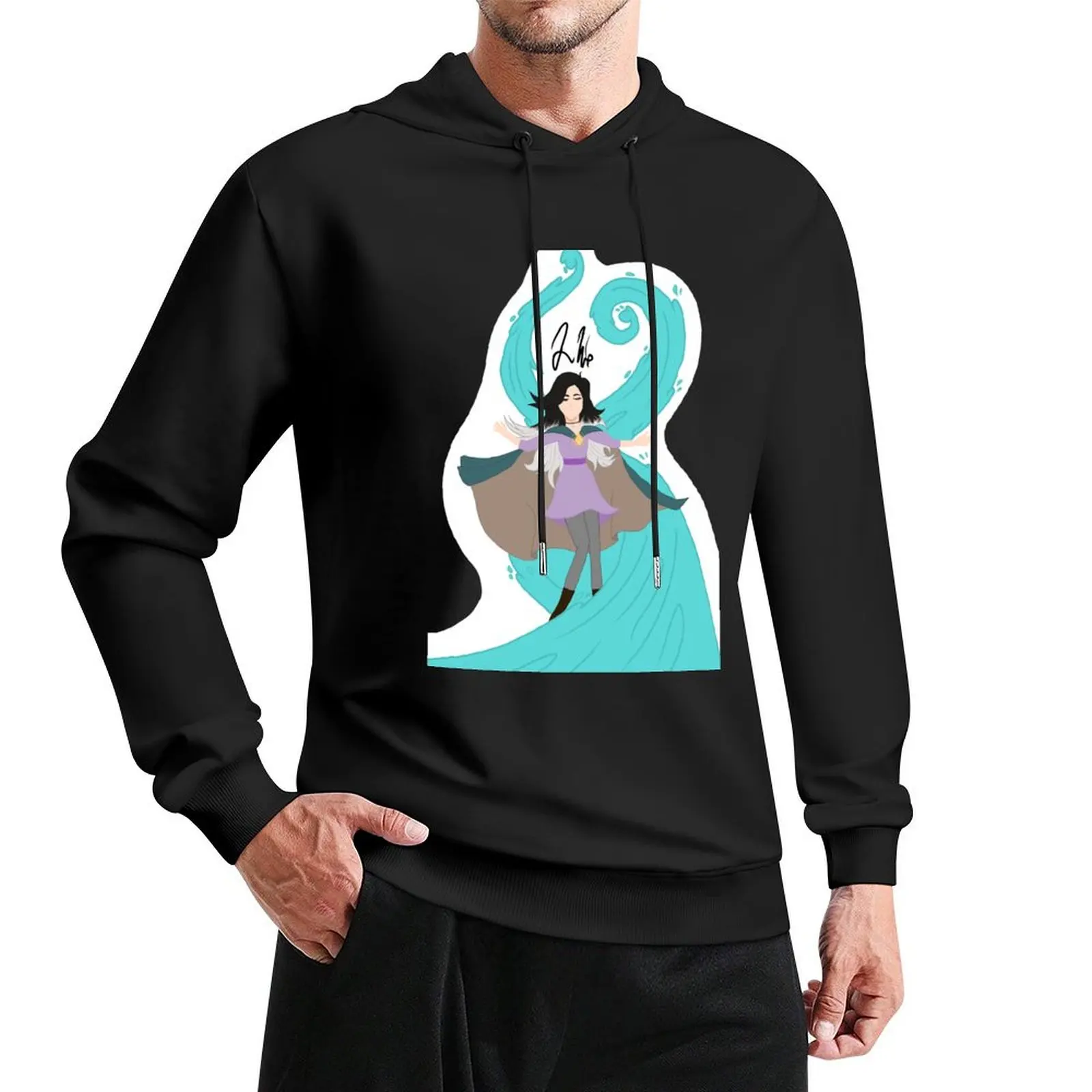 Keeper of the Lost Cities - пуловер с капюшоном Linh Song мужская осенняя одежда в стиле аниме