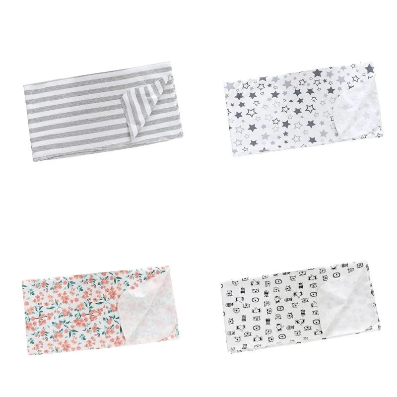 2 шт. Детская шапка-одеяло с цветочным принтом |